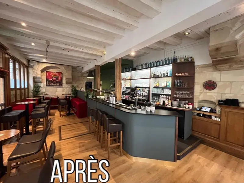 Rénovation bar Les 3 Rois - Après