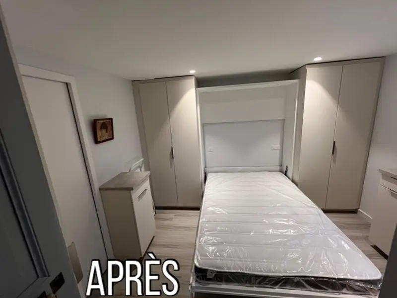 Rénovation dressing - Après